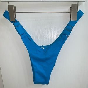 Victoria’s Secret blue Brazilian bikini bottom